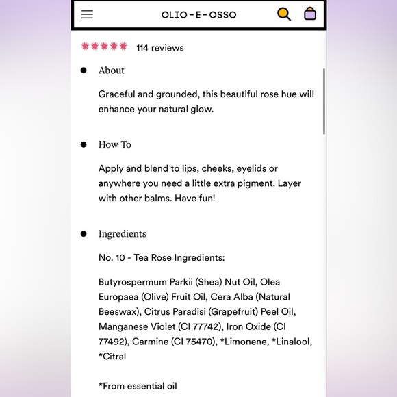 Olio E Osso No. 10 Balm - Picture 3 of 3